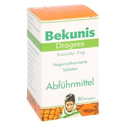 Bekunis Dragees Bisacodyl 5 mg