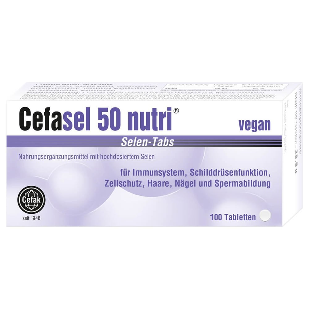 Cefasel 50 nutri Selen-Tabs