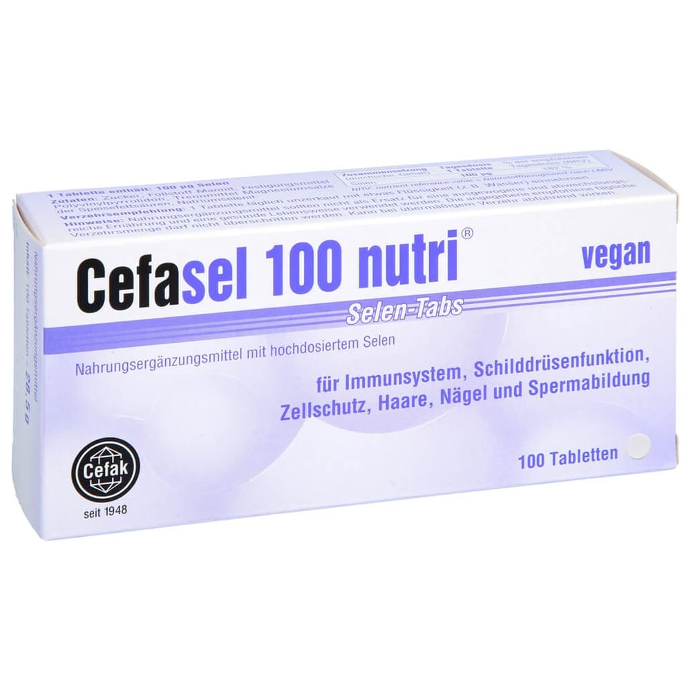 Cefasel 100 Nutri Selen Tabs
