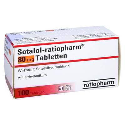 Sotalol-ratiopharm 80 mg
