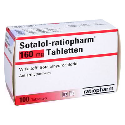 Sotalol-ratiopharm 160 mg