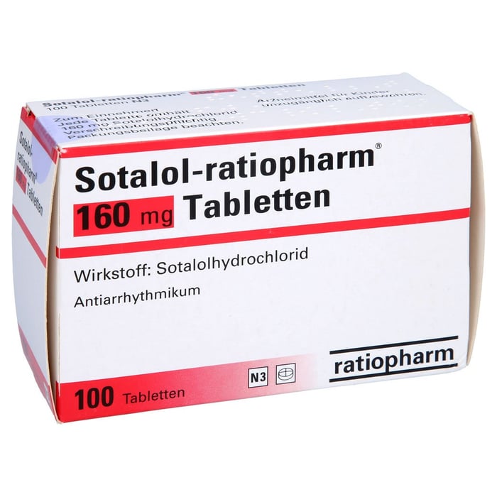 Sotalol-ratiopharm 160mg