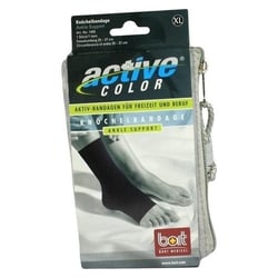 Bort ActiveColor Knöchelbandage Xl schwarz
