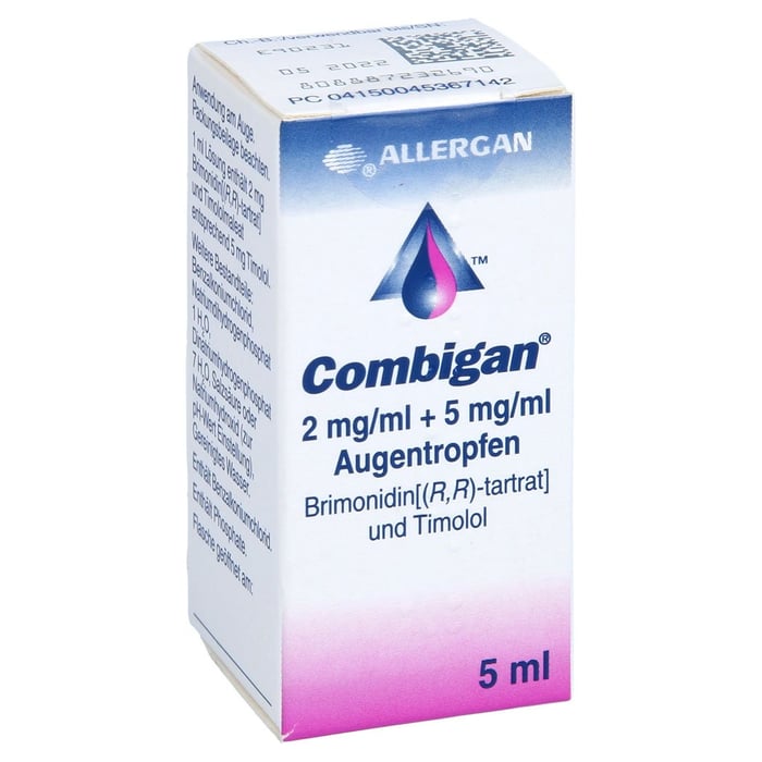 Combigan 2mg/ml+5mg/ml