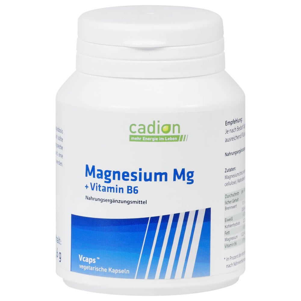 Cadion Magnesium Kapseln+B6