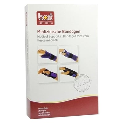 Bort Handgelenkstütze m.Daumenausspar.M blau