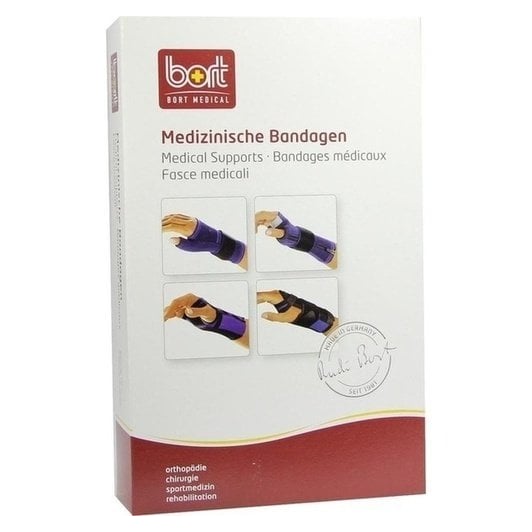 Bort Handgelenkstütze m.Daumenausspar.M blau