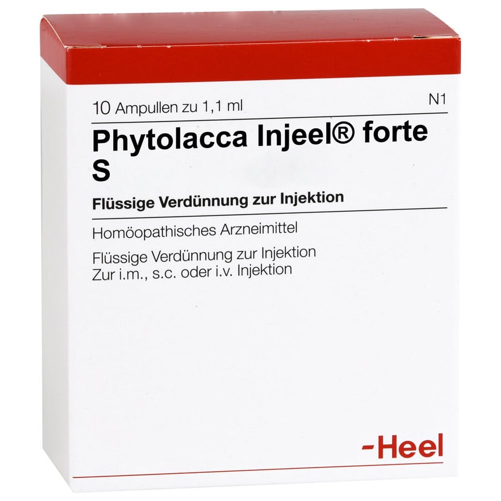 Phytolacca Injeel forte S Ampullen