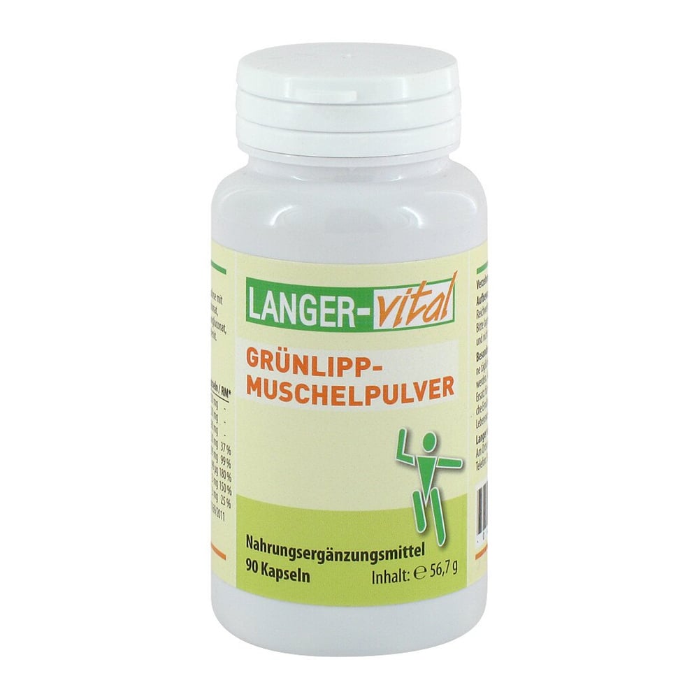 Grünlippmuschel PULVER 1050 mg/Tg Kapseln