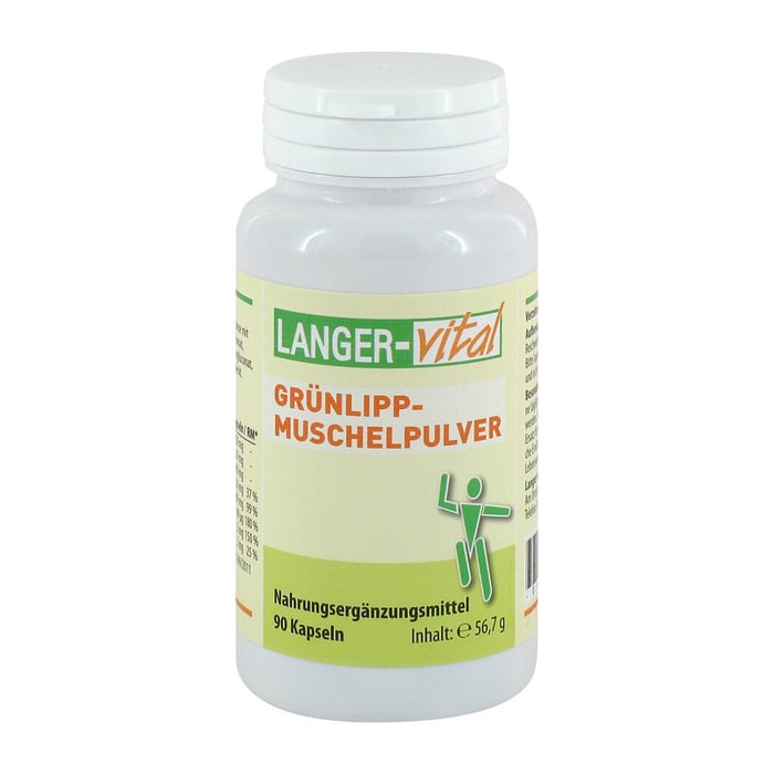 Grünlippmuschel PULVER 1050 mg/Tg Kapseln