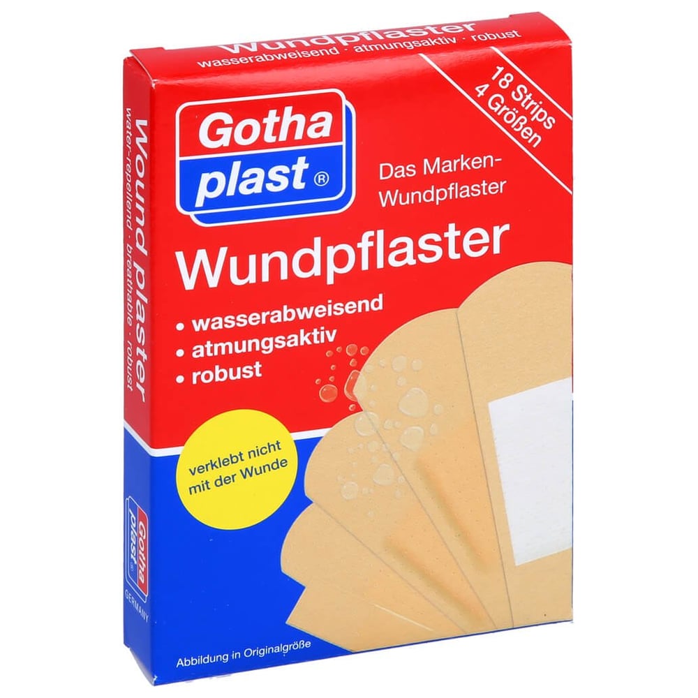Gothaplast Wundpflaster wasserfest 4 Größen
