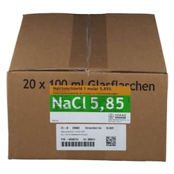 Natriumchlorid Inf.-Lösung 5,85 % 1 molar Glas