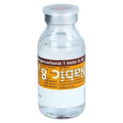 Natriumhydrogencarbonat 1 mol 8.4% Glas