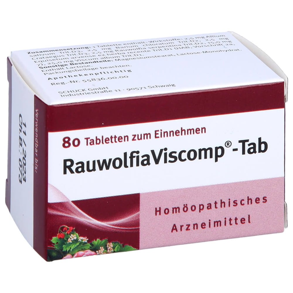 Rauwolfiaviscomp Tab Tabletten