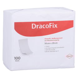 Dracofix OP-Kompressen 10x20 cm unsteril 12fach