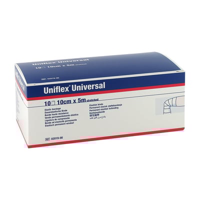 Uniflex Universal Binden 10 cmx5 m Zellglas weiß