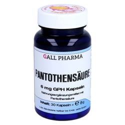 Pantothensaeure 6mg Gph