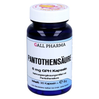 Pantothensaeure 6mg Gph