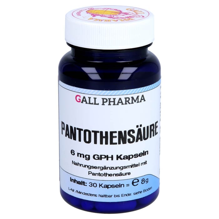 Pantothensaeure 6mg Gph