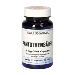 Pantothensäure 6 mg GPH Kapseln