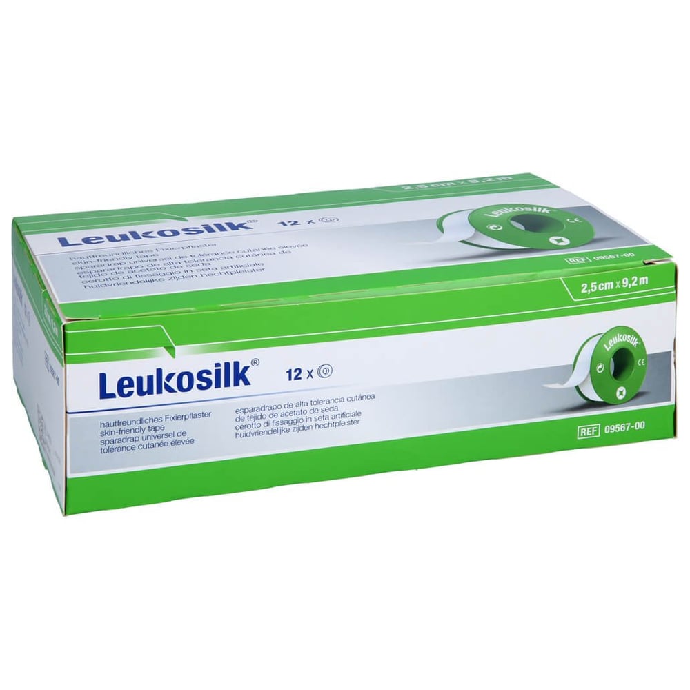 Leukosilk 2,5 cmx9,2 m