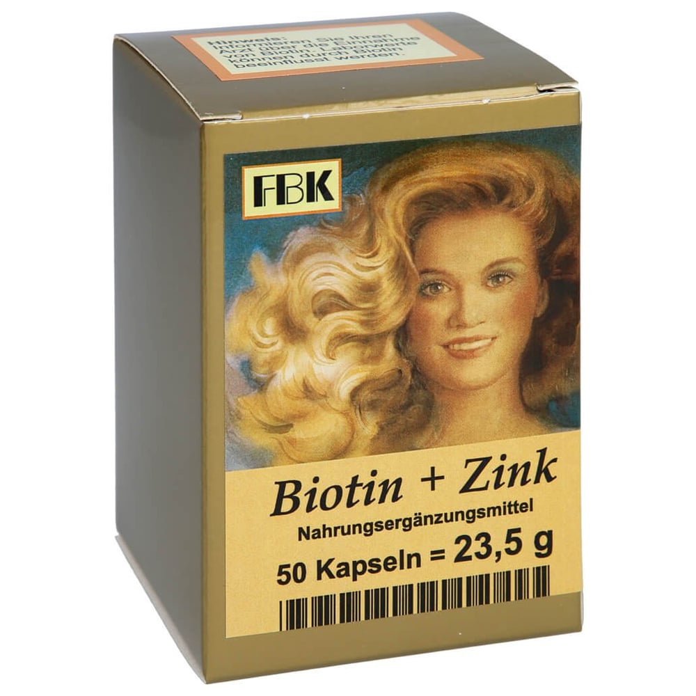 Biotin + Zink Haarkapseln