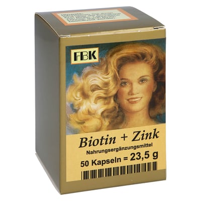 Biotin + Zink Haarkapseln