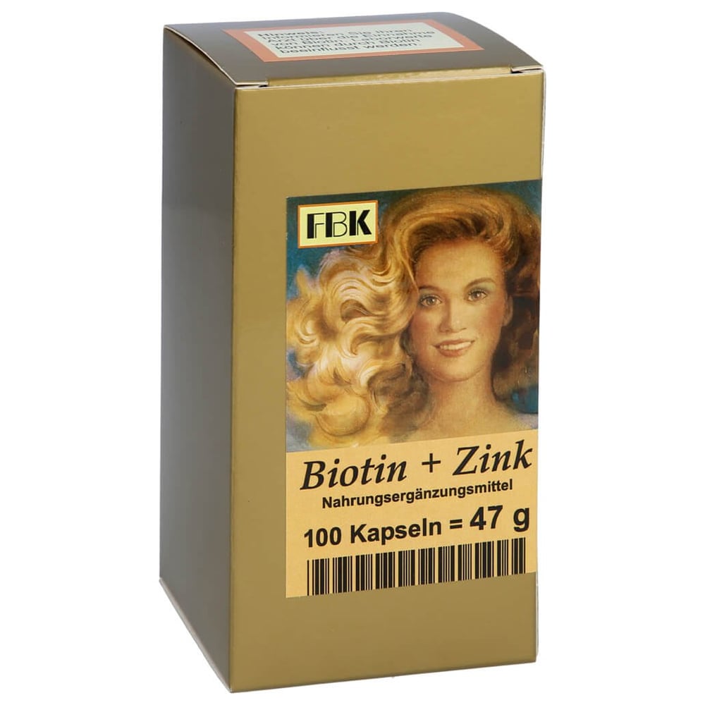 Biotin + Zink Haarkapseln