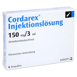 Cordarex 150 mg/3 ml Injektionslösung
