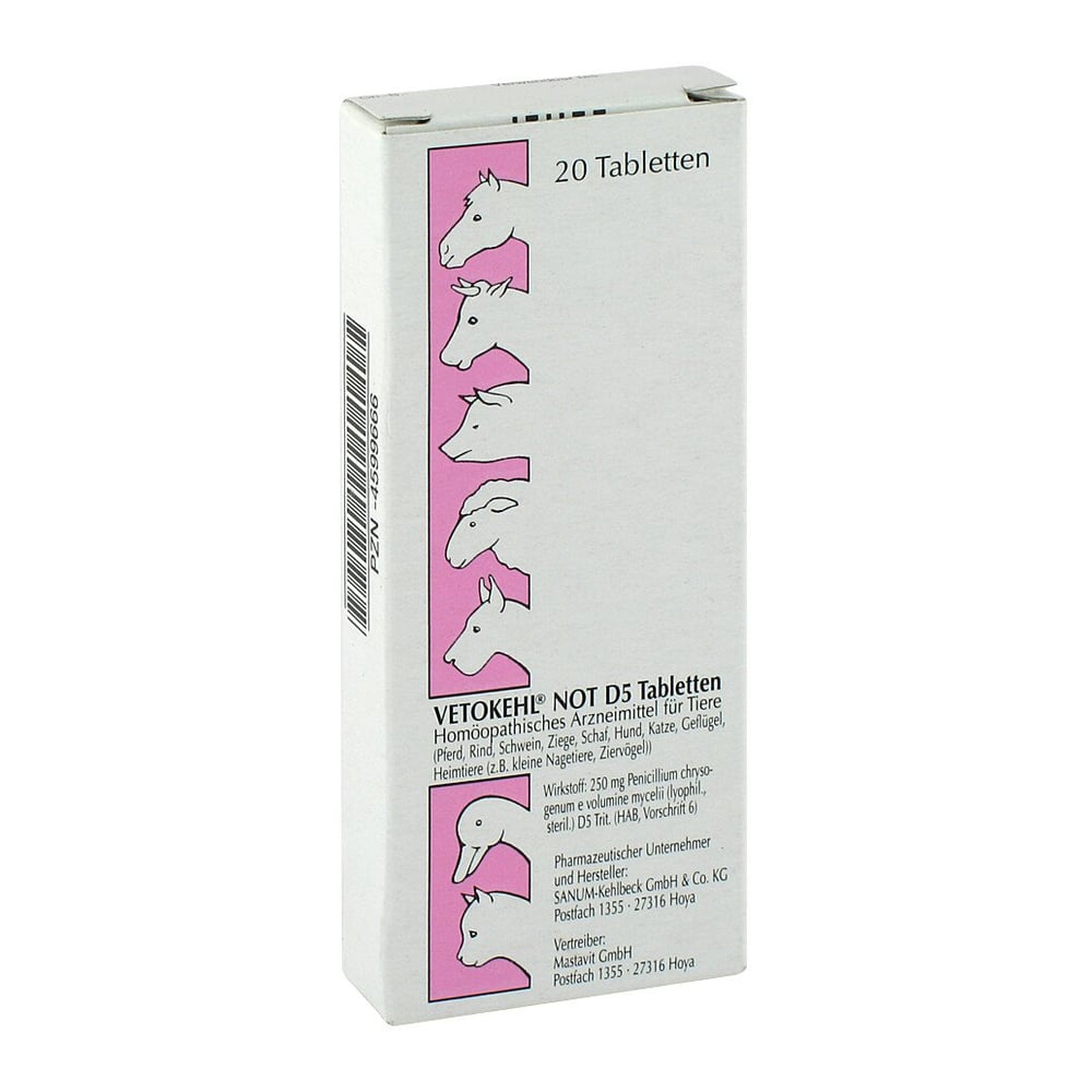 Vetokehl Not D 5 Vet