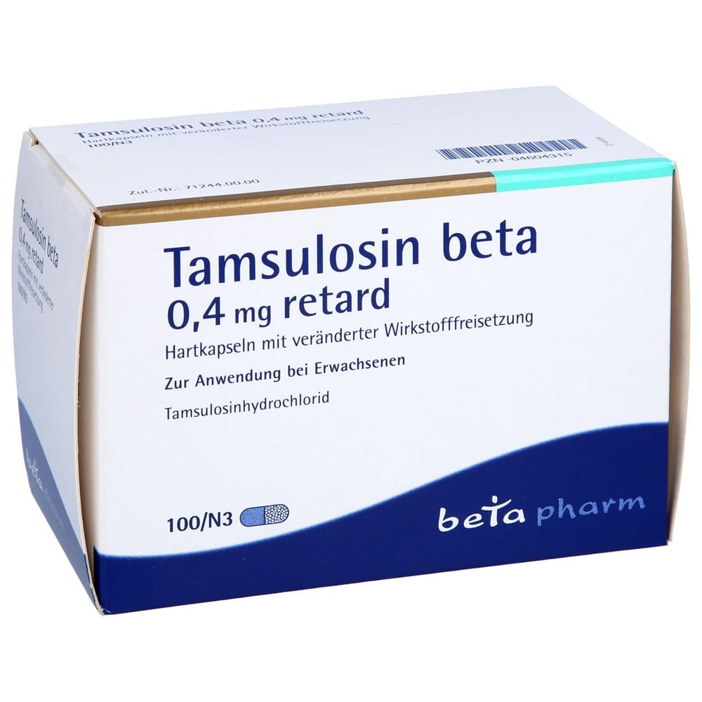 Tamsulosin beta 0,4 mg