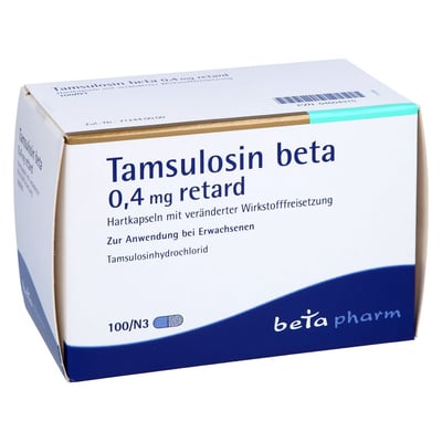 Tamsulosin beta 0,4 mg