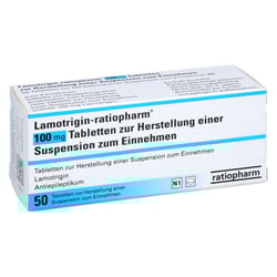 Lamotrigin-ratiopharm 100 mg suspendierbare Tabletten