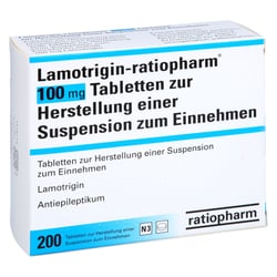 Lamotrigin-ratiopharm 100 mg suspendierbare Tabletten