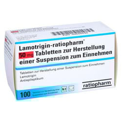 Lamotrigin-ratiopharm 50 mg suspendierbare Tabletten