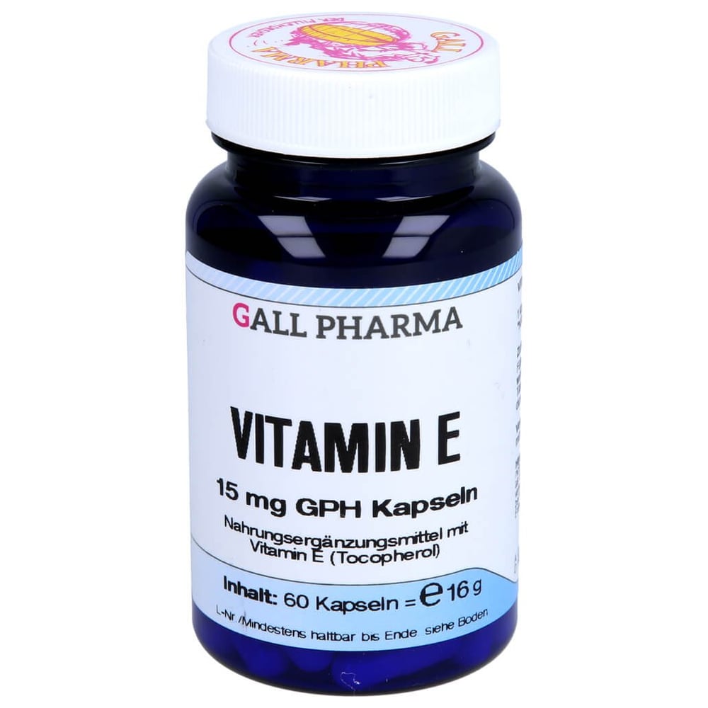 Vitamin E 15mg GPH Kapseln