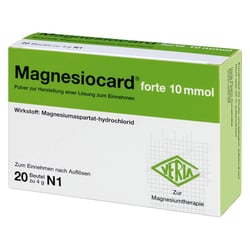 Magnesiocard forte 10 mmol