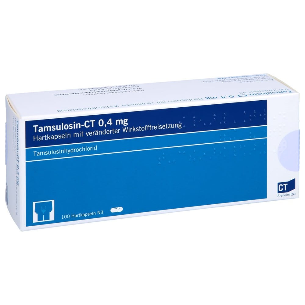 Tamsulosin - CT 0.4mg Hartkaps.m.verän.Wirkstofffr