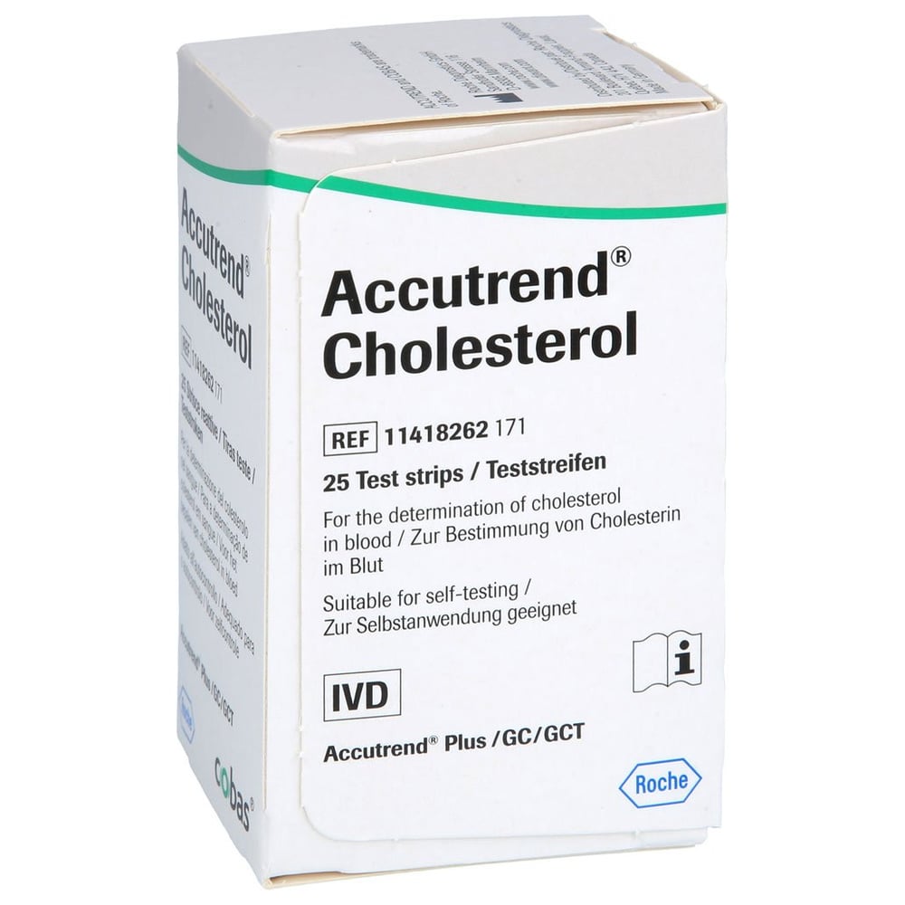 Accutrend Cholesterol Teststreifen