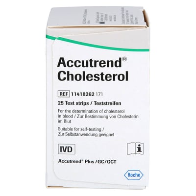 Accutrend Cholesterol Teststreifen