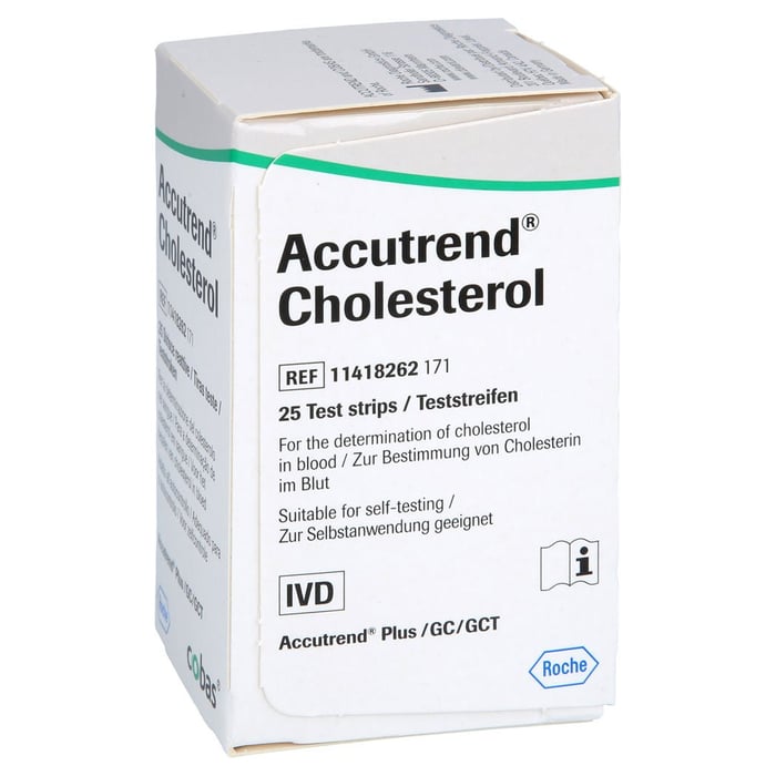 Accutrend Cholesterol Teststreifen