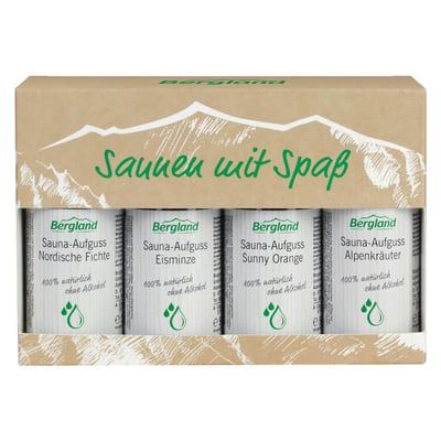 Saunen mit Spaß (4 versch. Sorten)