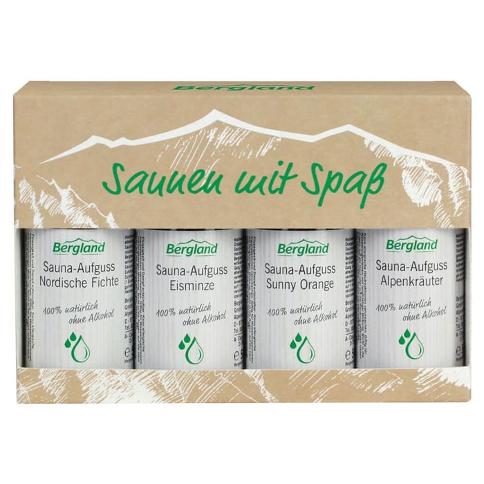 Saunen mit Spaß (4 versch. Sorten)