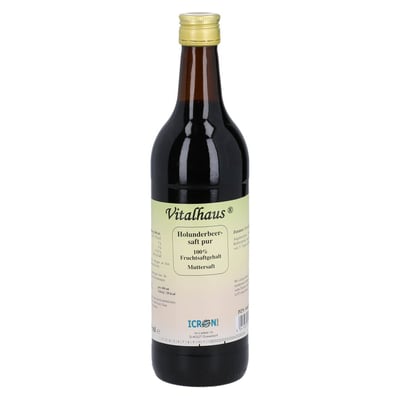 Holunderbeer Saft pur Vitalhaus