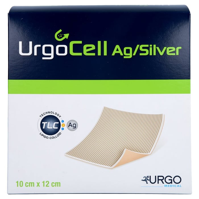 Urgocell silver Non-Adhesive 10x12cm