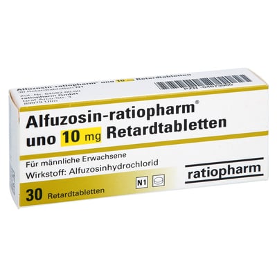 Alfuzosin-ratiopharm uno 10 mg