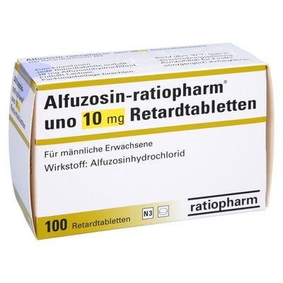 Alfuzosin-ratiopharm uno 10 mg