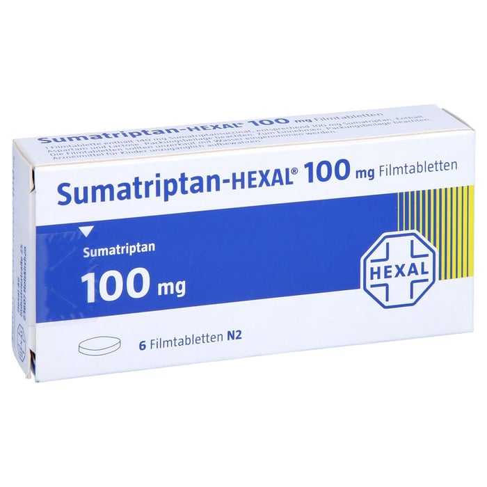 SUMATRIPTAN-HEXAL 100 mg Filmtabletten