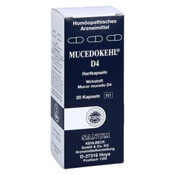Mucedokehl D 4 Kapseln