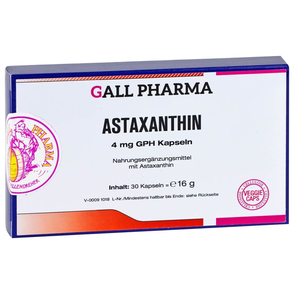 Astaxanthin 4 mg GPH Kapseln